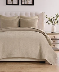 Greenland Home Fashions Velvet Crush Textured -Pc. Quilt Set