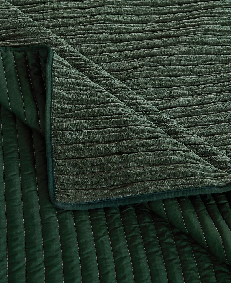 Greenland Home Fashions Velvet Crush Textured 2-Pc. Quilt Set, Twin
