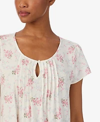 Lauren Ralph Women's Keyhole Neck Ballet Nightgown