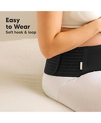 KeaBabies Maternity Belly Band for Pregnancy, Soft & Breathable Pregnancy Support Belt