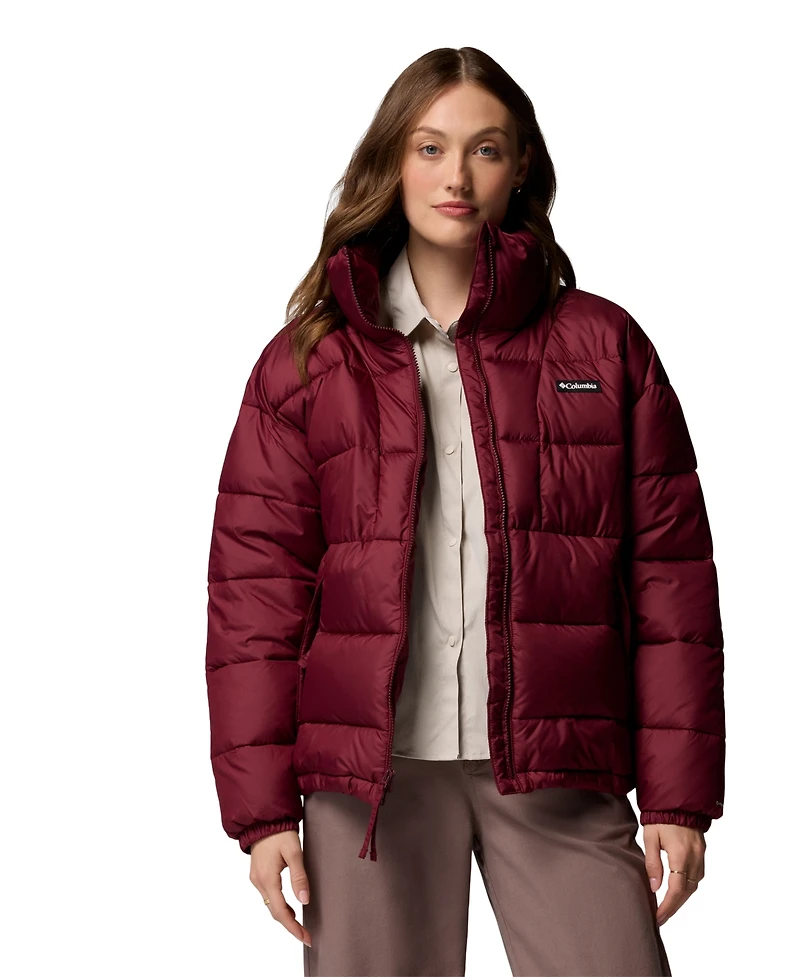 Columbia Women's Pike Lake High Neck Collared Puffer Jacket
