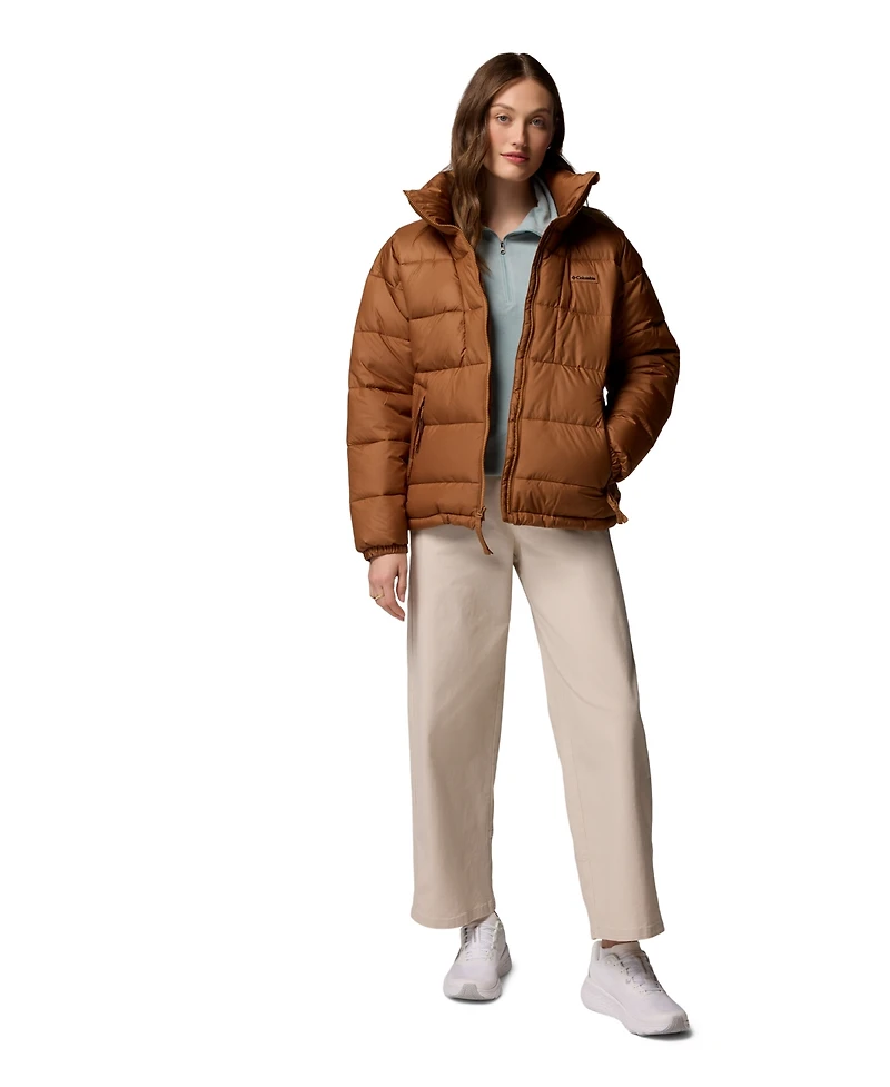 Columbia Women's Pike Lake High Neck Collared Puffer Jacket