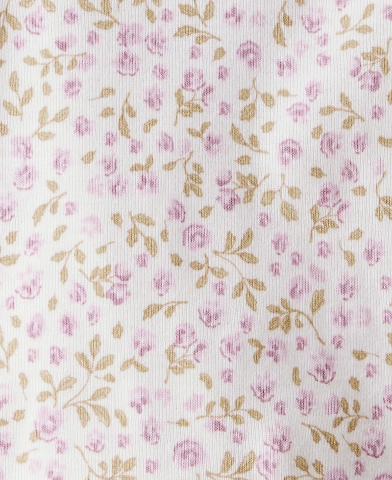 Little Planet by Carter's Baby Girls 2-Pack Organic Printed Bodysuits