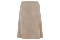 Olsen Women's Faux Suede A-Line Skirt