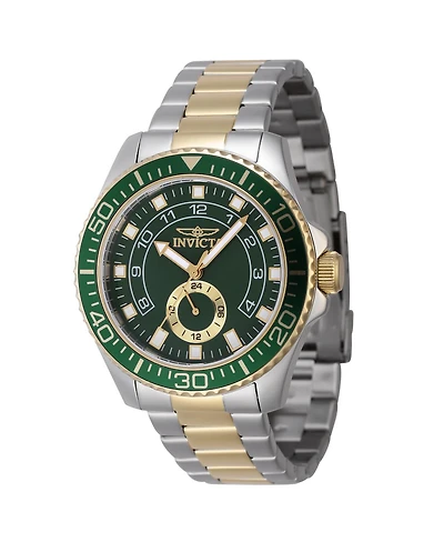 Invicta Men's Pro Diver Quartz Multifunction Green Dial Watch