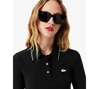 Lacoste Usa Women's Slim Fit Polo Shirt