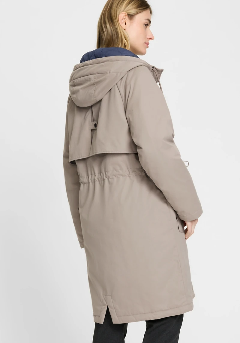 Olsen Longline Hooded Coat