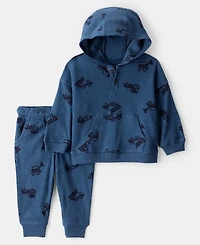 Carter's Baby Boys 2-Piece Long Sleeves Hoodie and Joggers Set