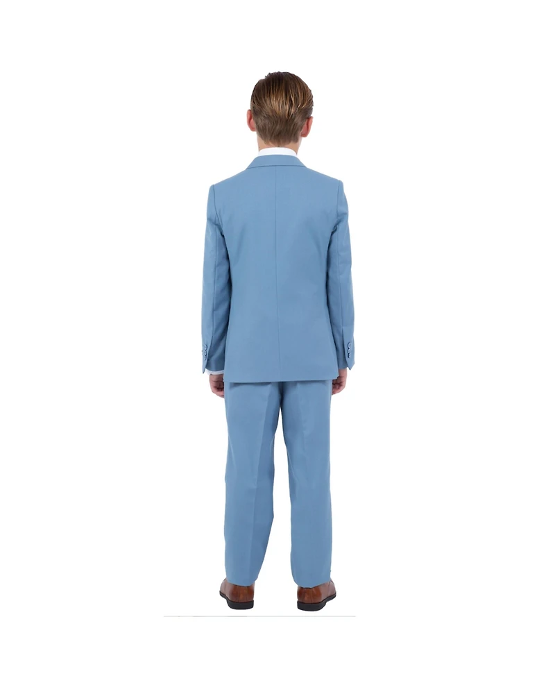 Perry Ellis Little Boys 5 Piece Pastel Suit Set