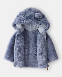 Carter's Baby Boys Zip-Up Sherpa Hoodie