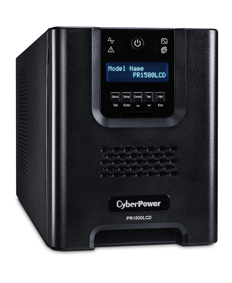 CyberPower PR1500LCD 1500VA/1500W Smart App Sinewave Mini-Tower Ups, 8x Nema 5-15R