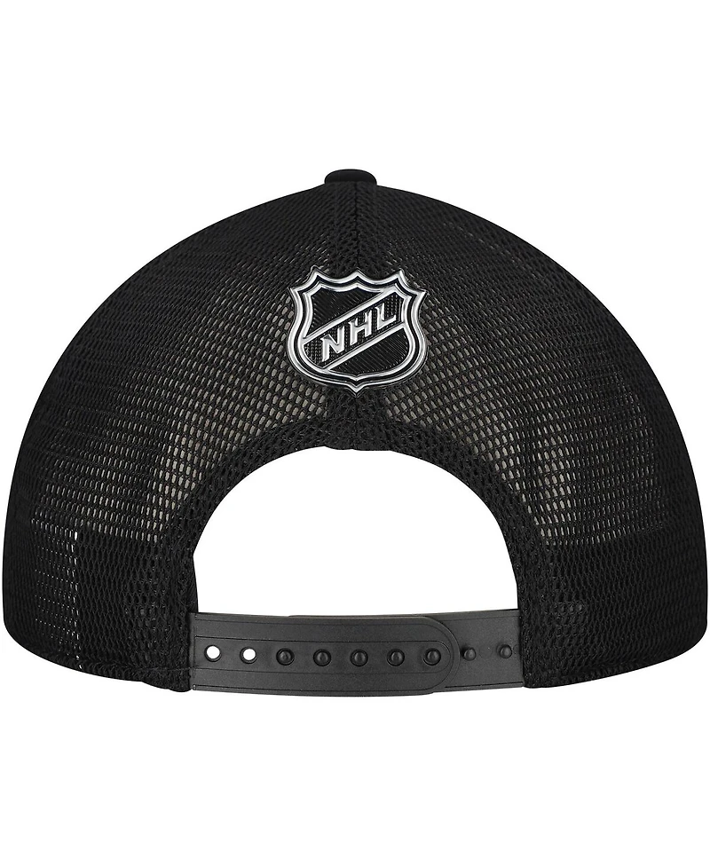 Fanatics Men's Olive Los Angeles Kings Military Appreciation Trucker Adjustable Hat
