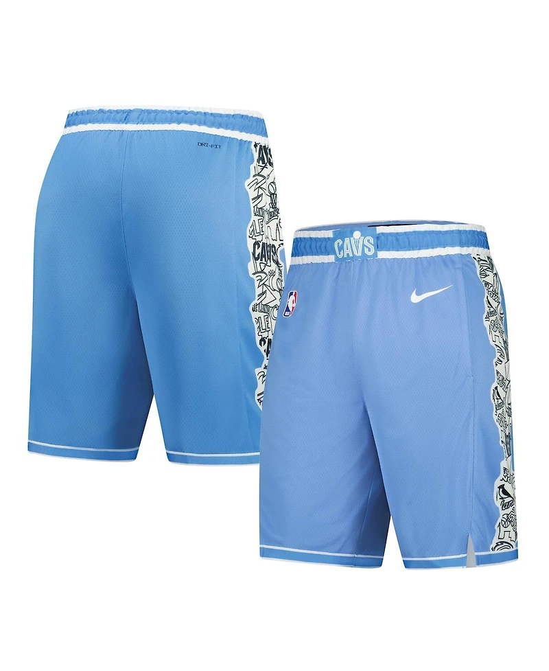 Nike Men's Blue Cleveland Cavaliers 2024/25 City Edition Swingman Shorts