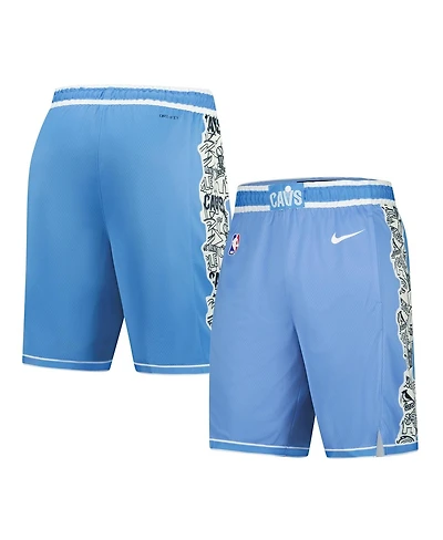 Nike Men's Blue Cleveland Cavaliers 2024/25 City Edition Swingman Shorts
