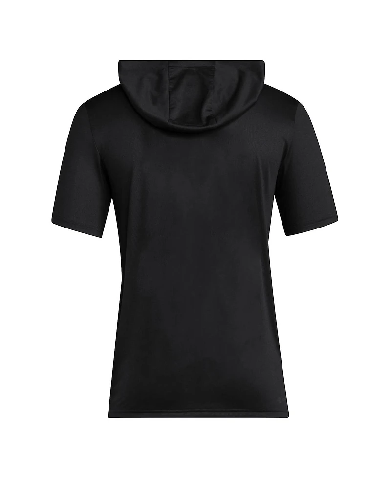 Adidas Men's Black Arizona State Sun Devils 2025 Areoready Sideline Training Hooded T-Shirt