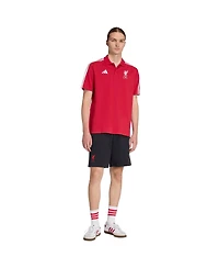 Adidas Men's Red Liverpool Dna Polo