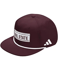Adidas Men's and Women's Maroon Mississippi State Bulldogs Locker Room Rope Adjustable Hat