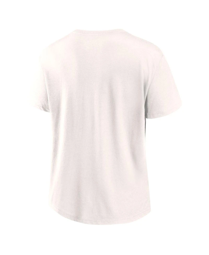 Fanatics Women's Cream New England Patriots Football Home Fashion T-Shirt