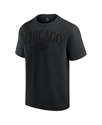 Fanatics Men's Black Chicago Blackhawks Elements Flex Tri-Blend T-Shirt