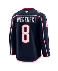 Fanatics Men's Zach Werenski Navy Columbus Blue Jackets Home Premium Jersey