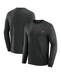 J. Palmer Men's Black Georgia Bulldogs In-The-Pocket Long Sleeve T-Shirt