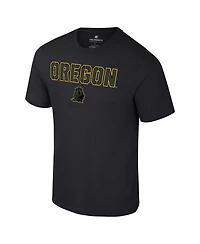 Colosseum Men's Black Oregon Ducks Color Pop Active Blend T-Shirt