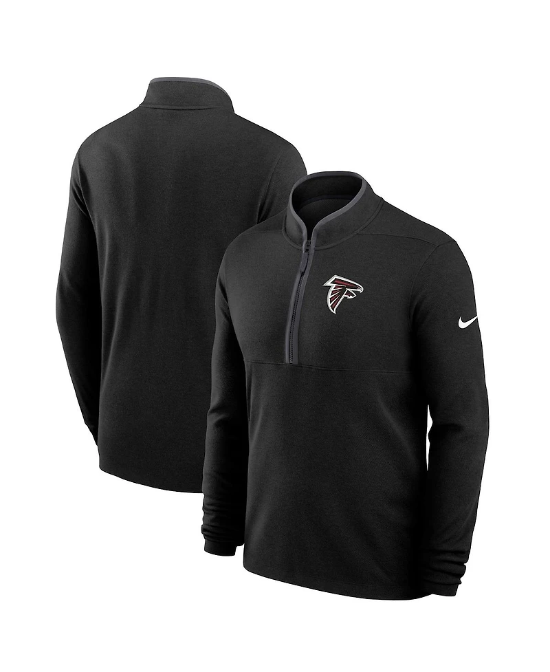 Nike Men's Black Atlanta Falcons Lightweight Victory Performance Half-Zip Pullover