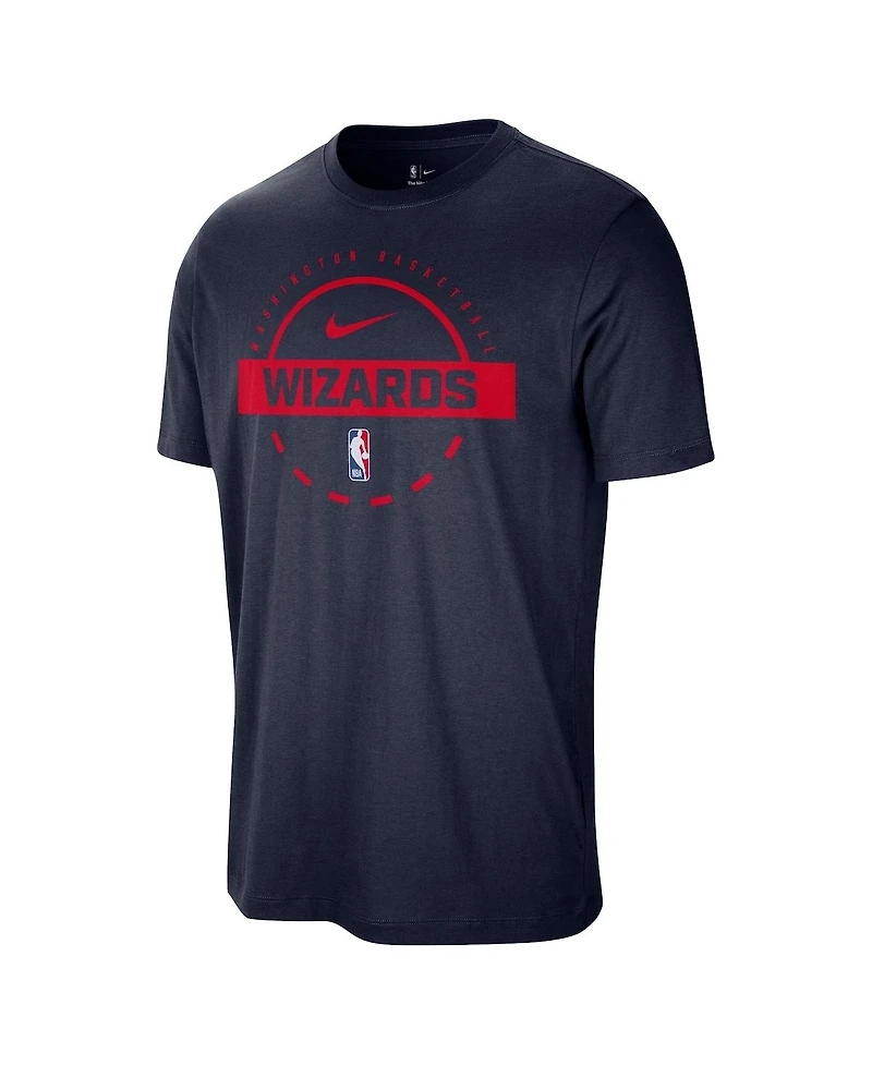 Nike Men's Navy Washington Wizards Authentic Practice T-Shirt