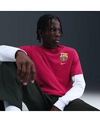 Nike Men's Red Barcelona Crest T-Shirt