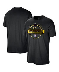 Nike Men's Black Golden State Warriors Authentic Practice T-Shirt