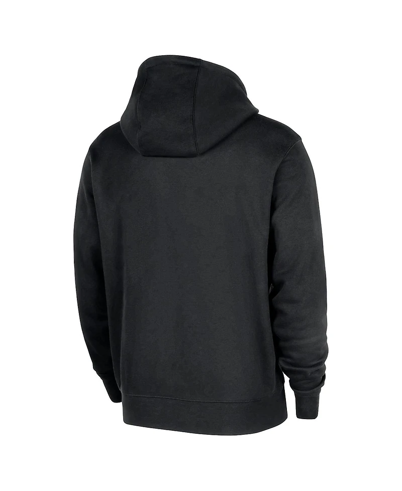 Nike Men's Black Oklahoma City Thunder 2025/26 Authentic Practice Club Pullover Hoodie