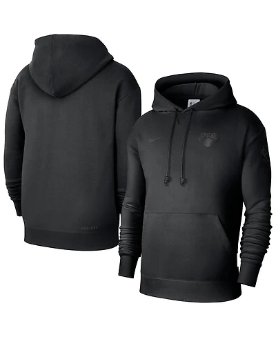 Nike Men's Black New York Knicks Authentic Travel Standard Issue Hoodie