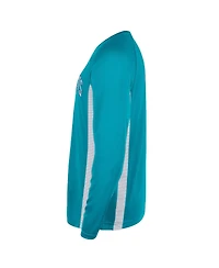 Jordan Men's Teal Charlotte Hornets 2025/26 Authentic Pre-Game Legend Dri-fit Long Sleeve Shooting Shirt