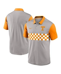 Nike Men's Gray/Tennessee Orange Tennessee Volunteers Vapor Performance Polo Shirt