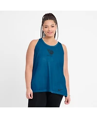 Nike Women's Navy Tennessee Titans Glory Crisscross Performance Tank Top