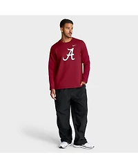 Nike Men's Crimson Alabama Tide 2025 Sideline Coach Performance Long Sleeve T-Shirt