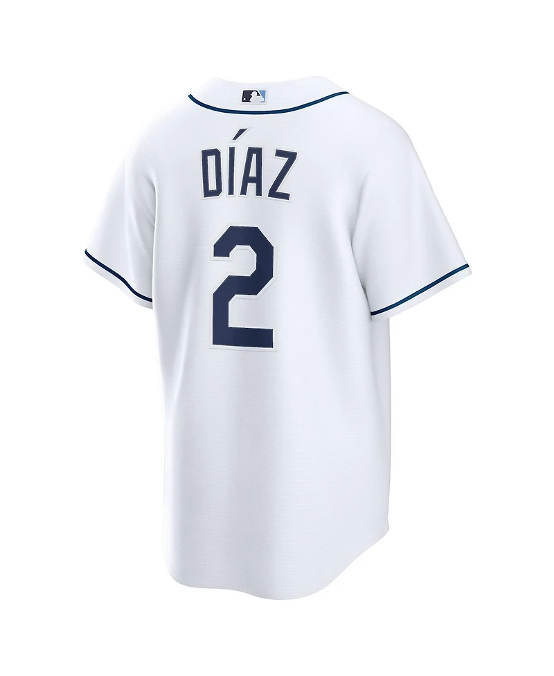 Nike Men's Yandy Diaz White Tampa Bay Rays Home Replica Jersey