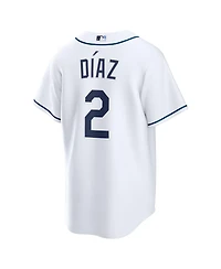 Nike Men's Yandy Diaz White Tampa Bay Rays Home Replica Jersey