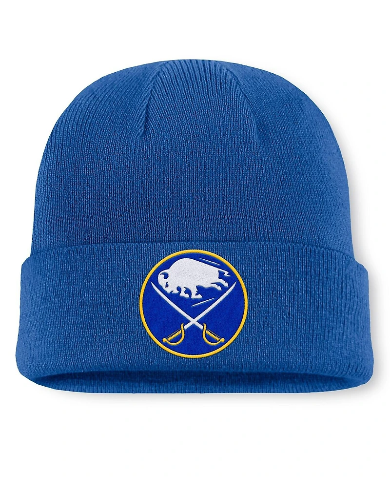 Fanatics Men's Blue Buffalo Sabres 2024 Nhl Global Series Cuffed Knit Hat