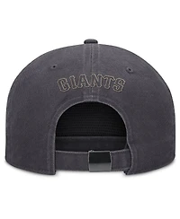 Nike Men's Anthracite San Francisco Giants Monotone Pro Adjustable Hat
