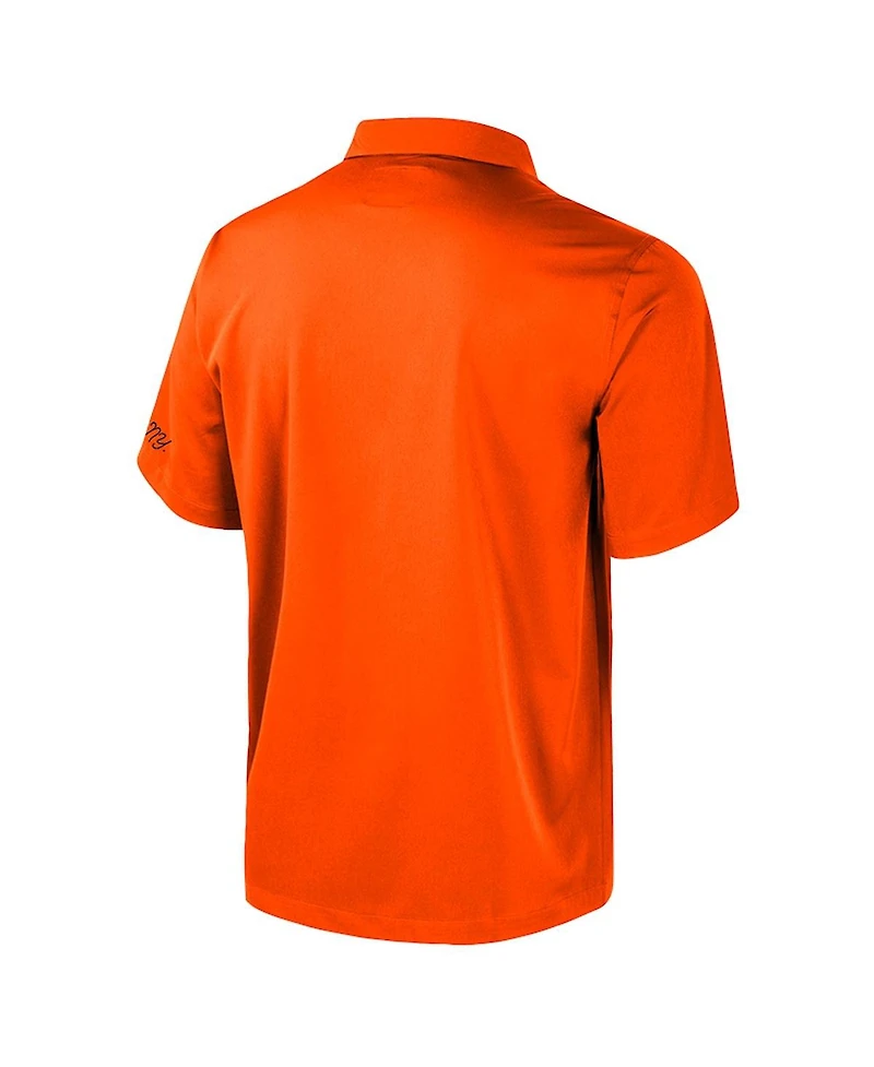 Colosseum Men's Orange Syracuse Strike Bowling Button-Up Shirt