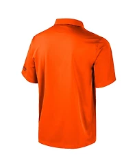 Colosseum Men's Orange Syracuse Strike Bowling Button-Up Shirt