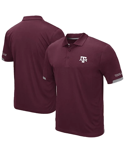 Colosseum Men's Maroon Texas A&M Aggies Santry Polo Shirt