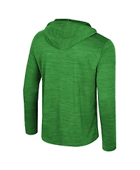 Colosseum Men's Green Oregon Ducks Always Sunny Lightweight Quarter-Zip Hoodie