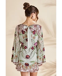 Coast Women's Heavily Embellished Sequin Mini Dress