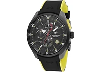 Technomarine Men's Tm-318126 Ocean Quartz Black Dial Watch