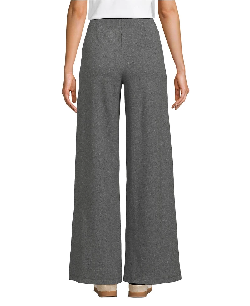 Lands' End Women's Starfish High Rise Palazzo Pants