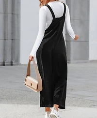 Cupshe Women's Jumpsuit Corduroy Wide-Leg Overalls