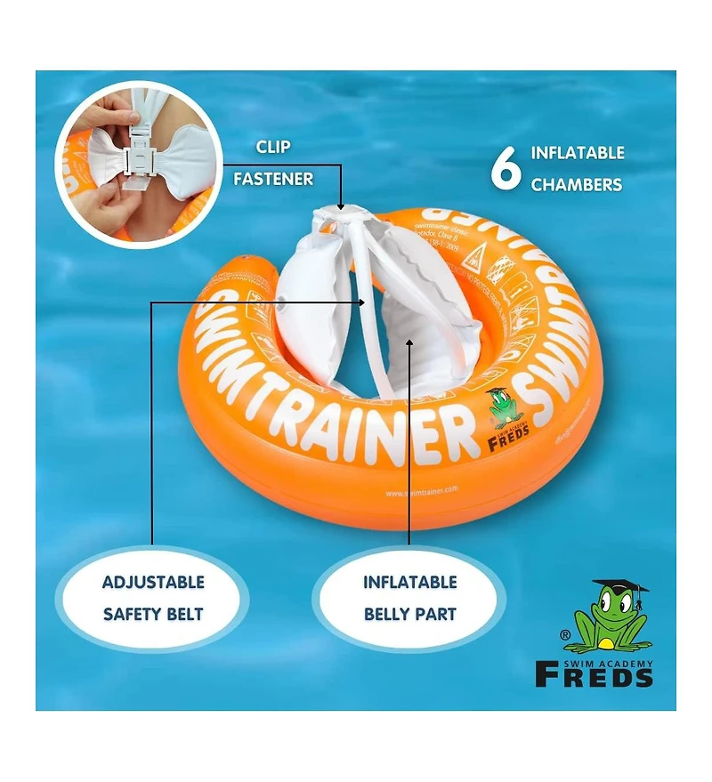 Freds Swim Academy Swimtrainer "Classic" Orange (2 - 6 years)