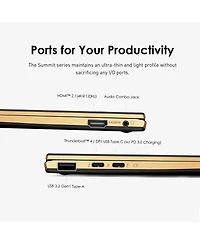Msi Summit 13 Ai+ Evo A2VMTG-012US 13.3" Wuxga Touchscreen Copilot+ Pc Laptop, Intel Core Ultra 7-258V 2.2GHz, 32GB Ram, 1TB Ssd, Windows 11 Pro, Ink